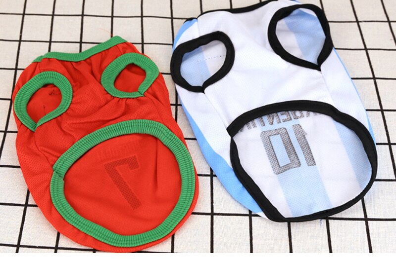 Chaleco de fútbol de malla transpirable para gatos, ropa deportiva de verano para Mascotas, camisas para gatos Katten Sphynx, disfraz para Mascotas