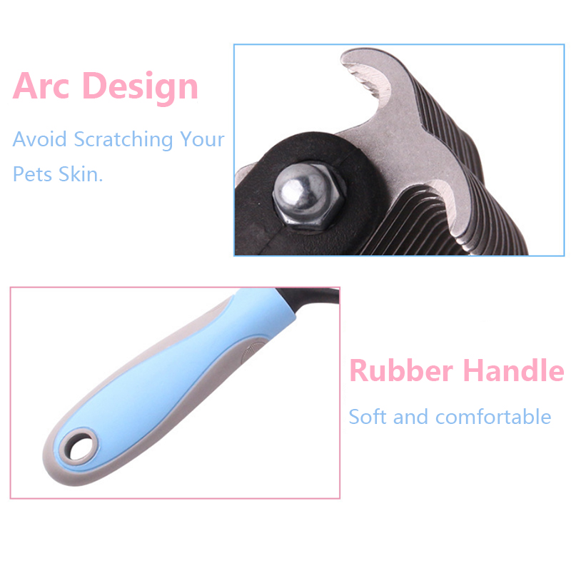 Cortador de nudos de pelo para mascotas, herramientas de eliminación de pelo de gato, cepillo de doble cara, productos para mascotas