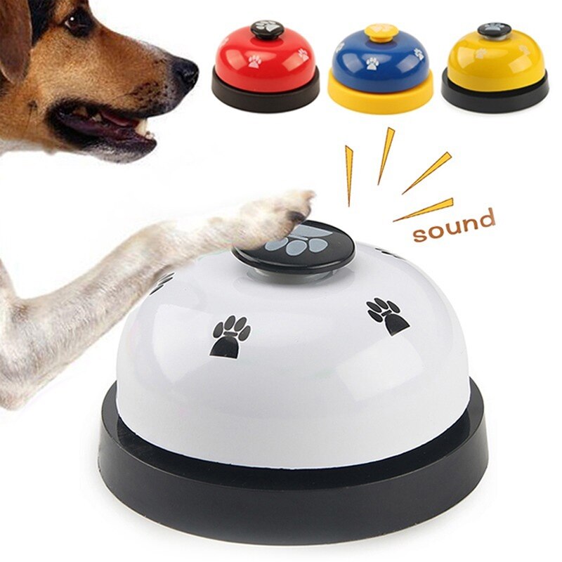 Juguete interactivo con campanas pequeñas para perros y gatos, campanilla de entrenamiento con recordatorio de alimentación para mascotas